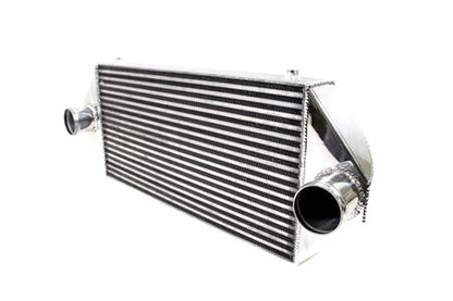 PrivateLabelMfg Backdoor Front Mount Intercooler - Dual 3" Inlet / Outlet