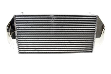 PrivateLabelMfg Backdoor Front Mount Intercooler - Dual 3" Inlet / Outlet