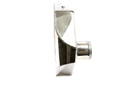 PrivateLabelMfg Backdoor Front Mount Intercooler - Dual 3" Inlet / Outlet
