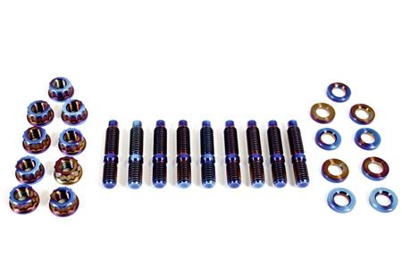 PrivateLabelMfg Titanium B / D / F / H / J - Series Exhaust Header Manifold Stud Kit