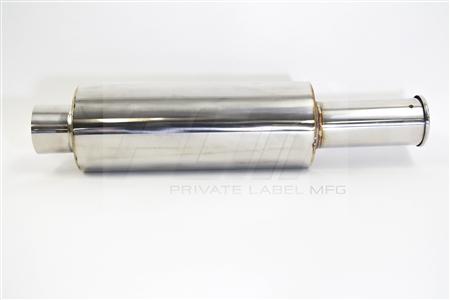 PLM Power Driven Universal Rolled Tip Muffler