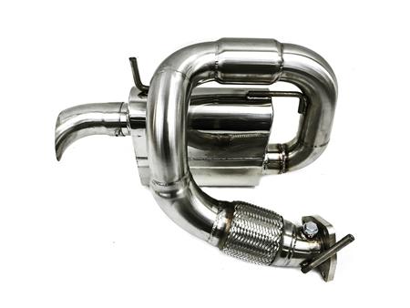 PrivateLabelMfg Power Driven Polaris Slingshot Exhaust with Adjustable Silencers