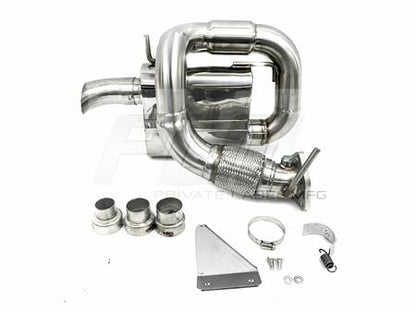 PrivateLabelMfg Power Driven Polaris Slingshot Exhaust with Adjustable Silencers
