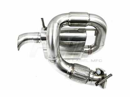 PrivateLabelMfg Power Driven Polaris Slingshot Exhaust with Adjustable Silencers