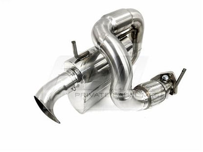 PrivateLabelMfg Power Driven Polaris Slingshot Exhaust with Adjustable Silencers