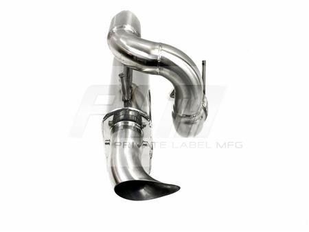 PrivateLabelMfg Power Driven Polaris Slingshot Exhaust with Adjustable Silencers