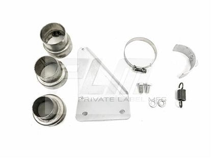 PrivateLabelMfg Power Driven Polaris Slingshot Exhaust with Adjustable Silencers