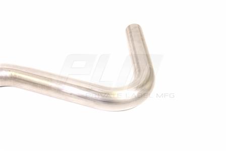 PrivateLabelMfg Private Label Mfg 304 Stainless U J L Mandrel Bend Pipe, 130 110 35 Degree U J L Bends