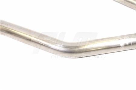 PrivateLabelMfg Private Label Mfg 304 Stainless U J L Mandrel Bend Pipe, 130 110 35 Degree U J L Bends