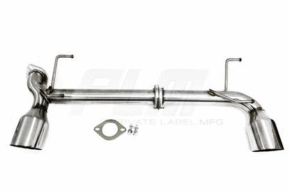 PrivateLabelMfg Power Driven FR-S BRZ Axle Back Exhaust with Dual Tips 2012 - 2017+