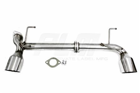 PLM Power Driven FR-S BRZ Axle Back Exhaust with Dual Tips 2012 - 2017+