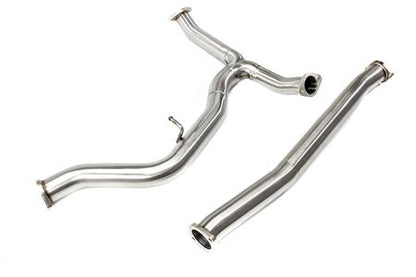 PrivateLabelMfg Power Driven 3" Non Resonated Mid Pipe Subaru WRX STi 2015 - 2021