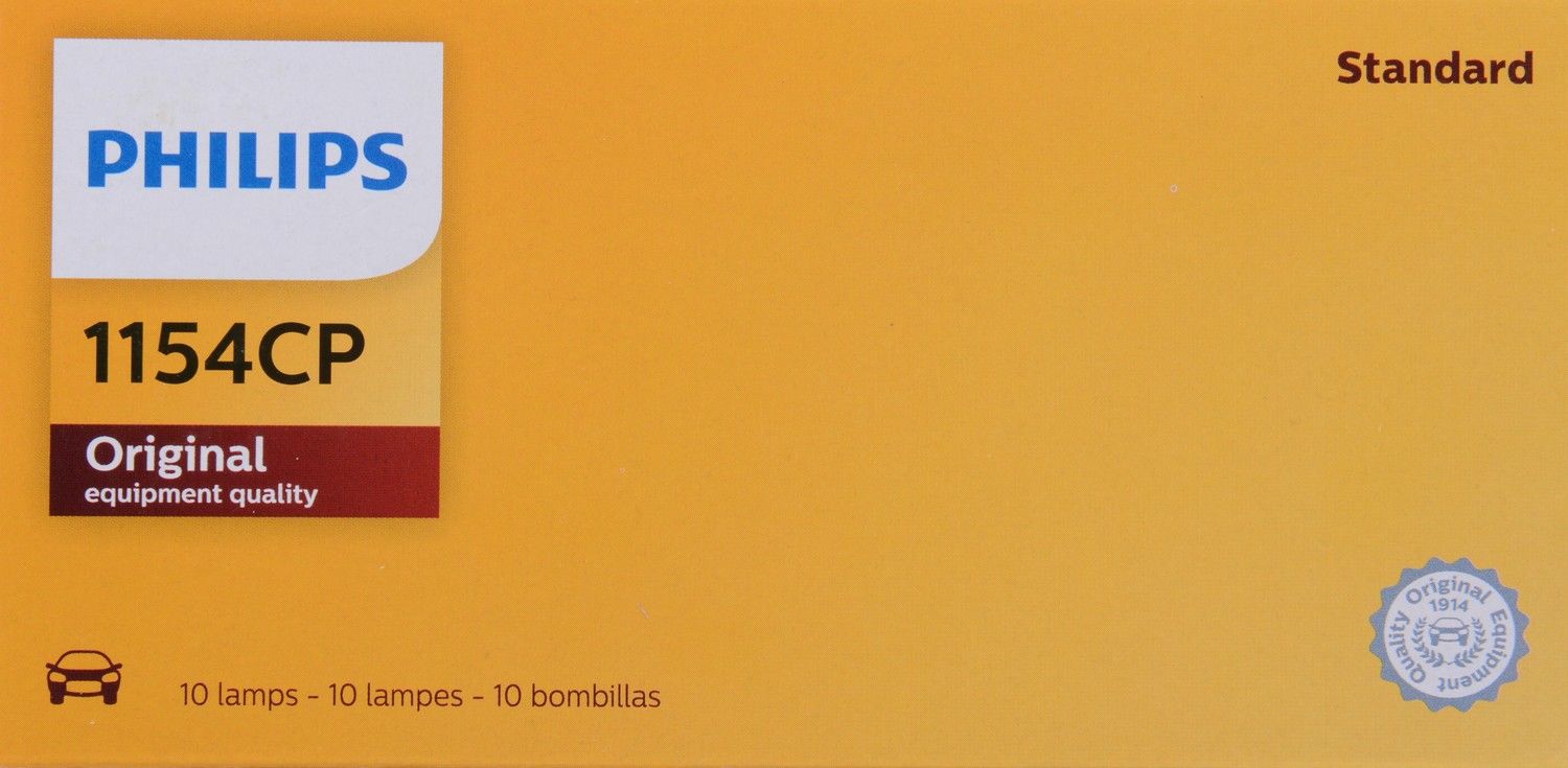 Philips Tail Light Bulb  top view frsport 1154CP