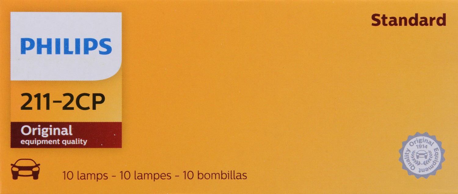 Philips Dome Light Bulb  top view frsport 211-2CP