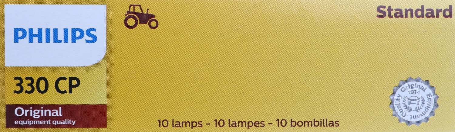 Philips Multi-Purpose Light Bulb  top view frsport 330CP