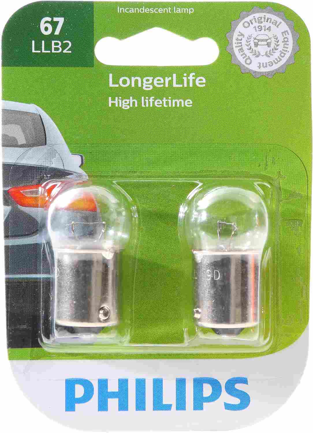 Philips Multi-Purpose Light Bulb  top view frsport 67LLB2