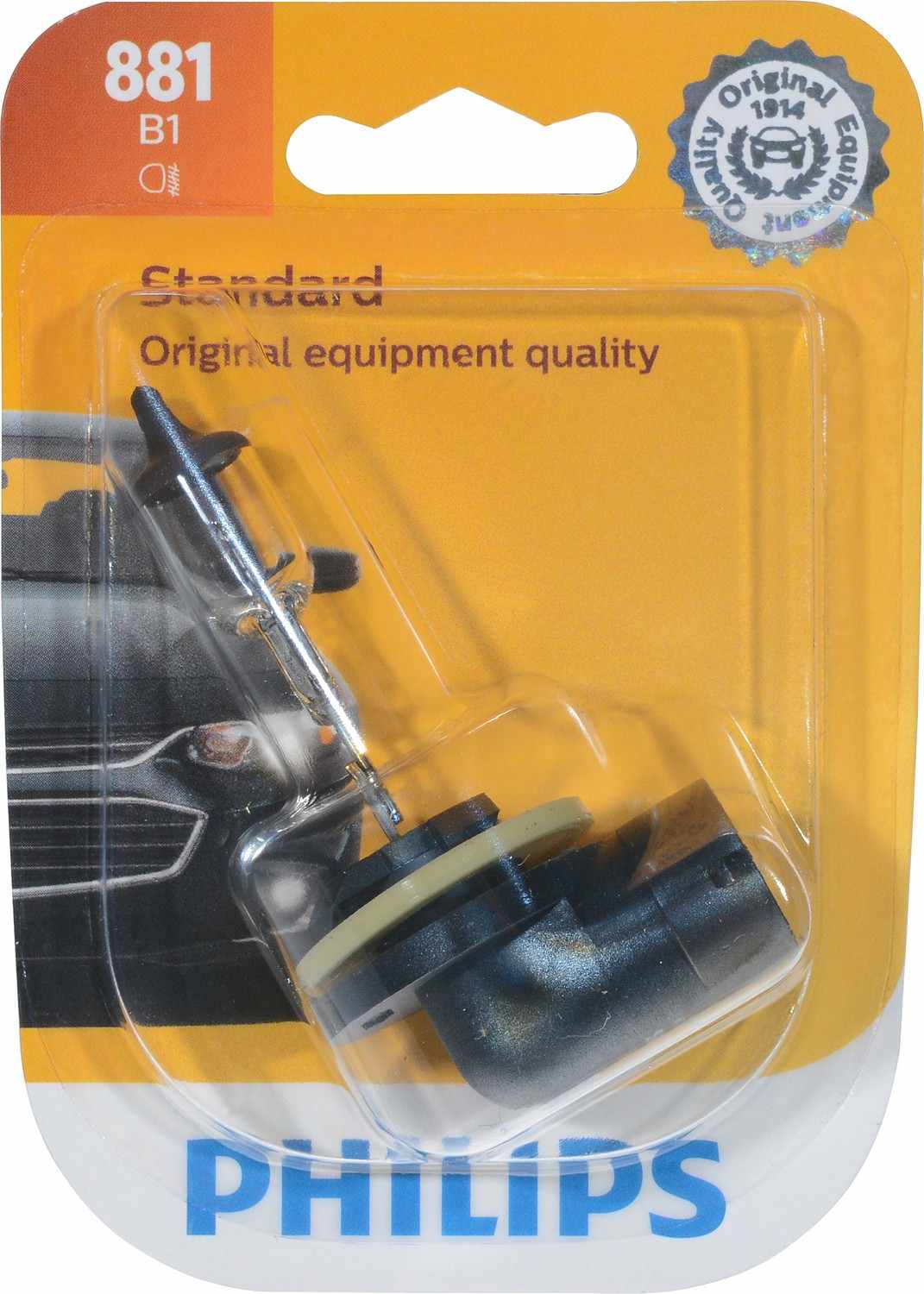 Philips Fog Light Bulb  top view frsport 881B1