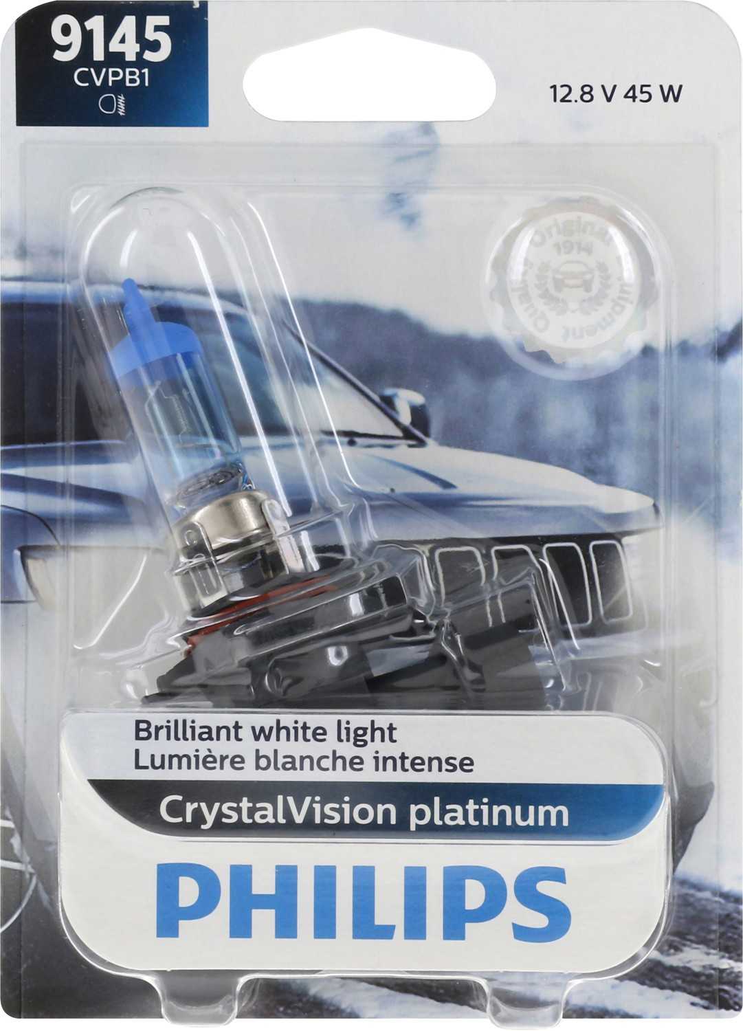 Philips Fog Light Bulb  top view frsport 9145CVPB1