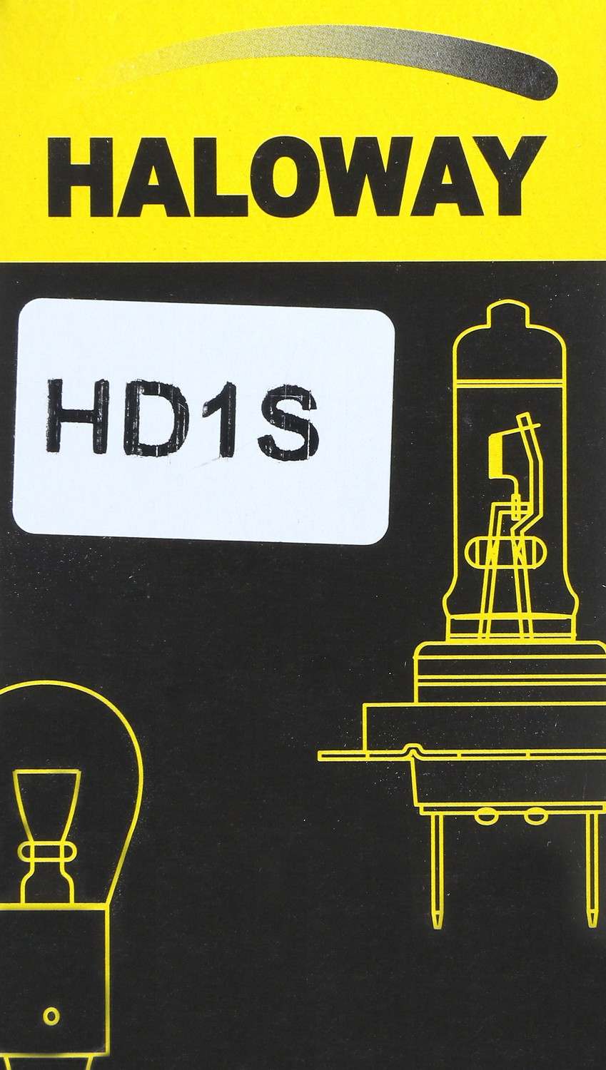 Philips Headlight Bulb  top view frsport HD1S