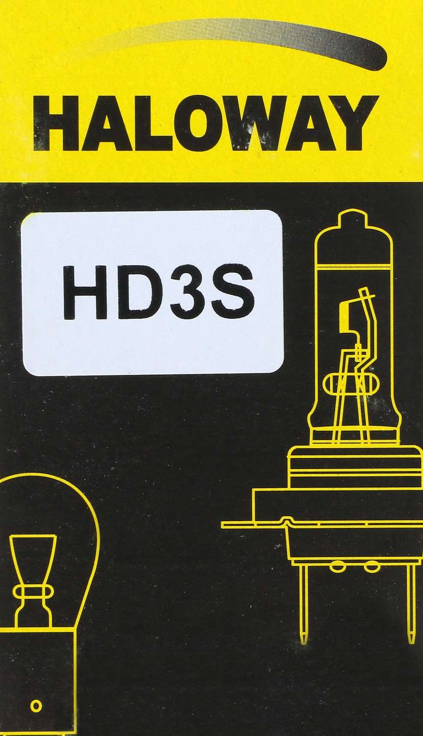 Philips Headlight Bulb  top view frsport HD3S