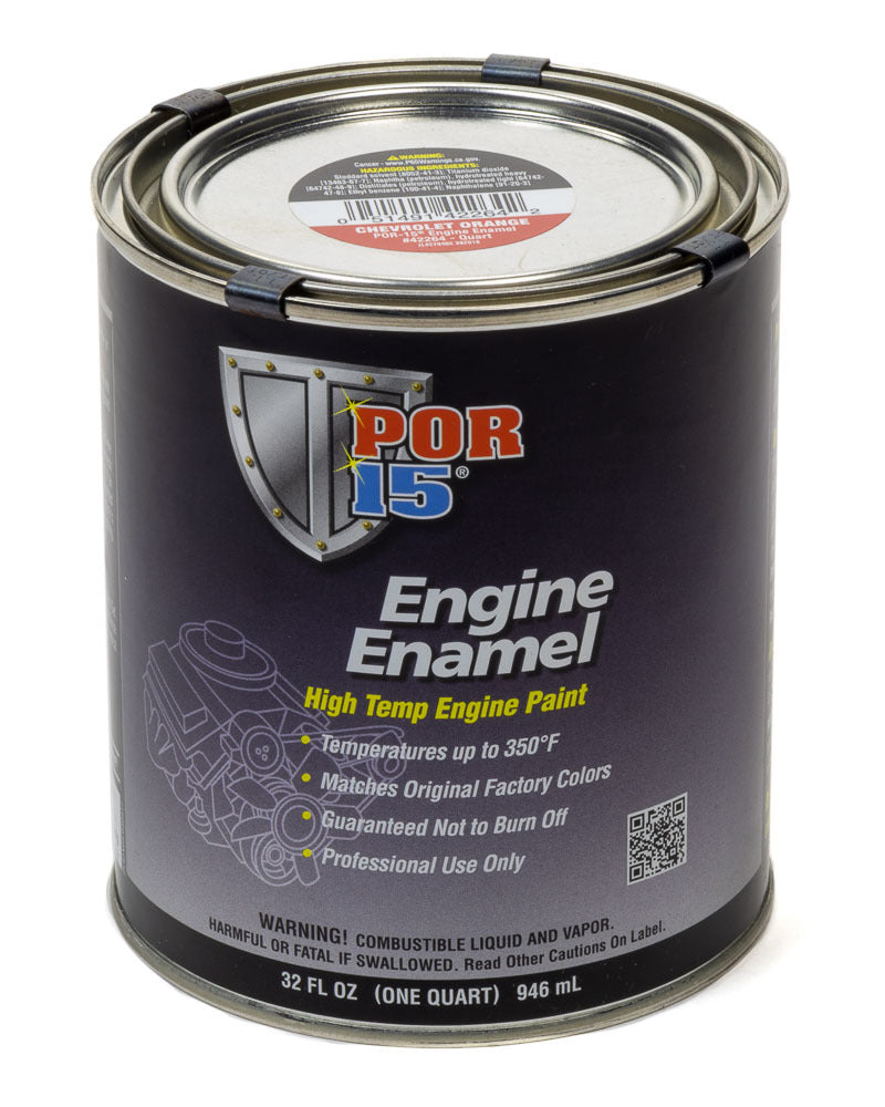 POR-15 Engine Enamel Chevy Oran ge Quart POR42264