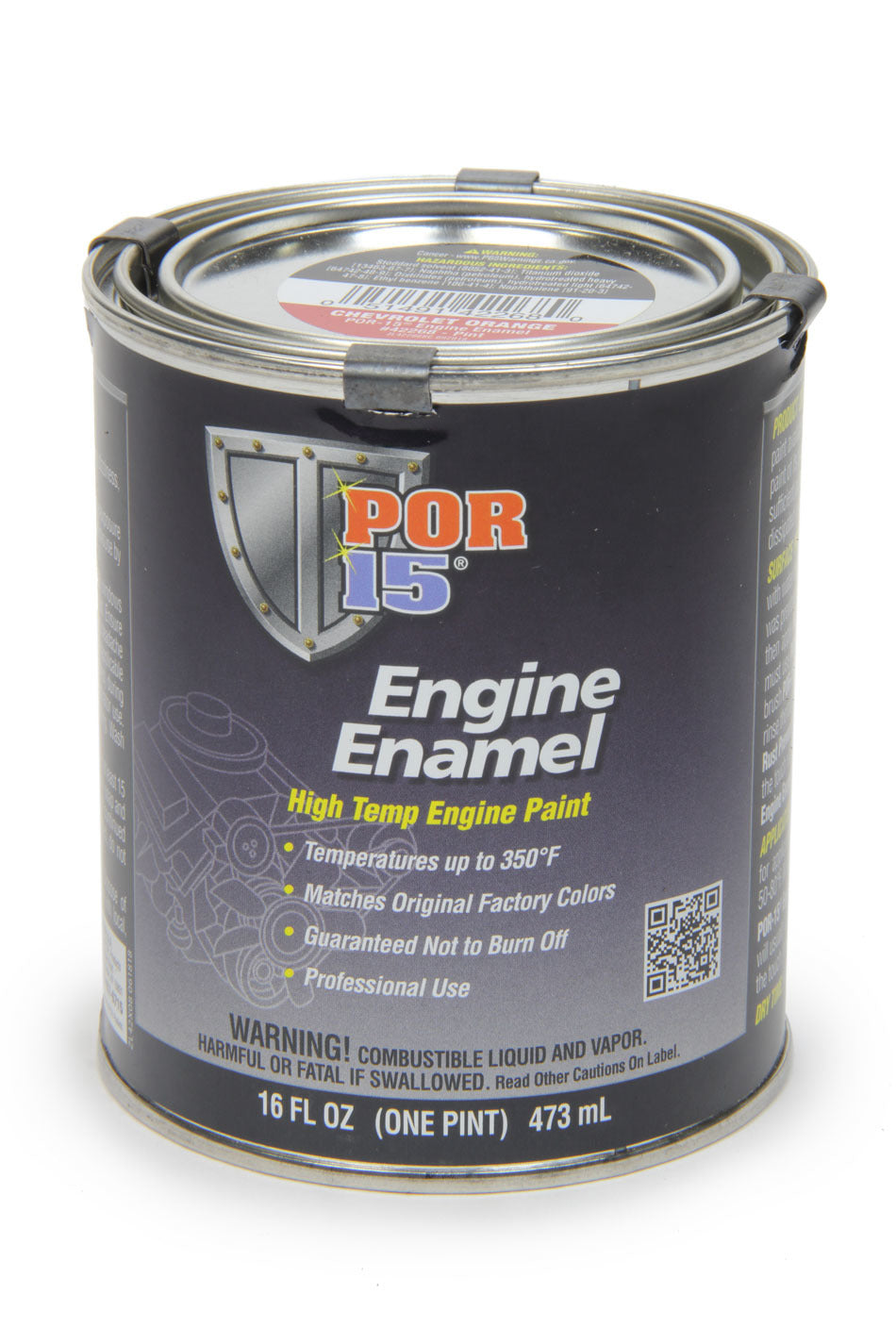 POR-15 Engine Enamel Chevy Oran ge Pint POR42268