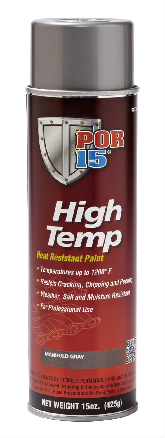 POR-15 High Temperature Factory Gray Paint Aerosol 15oz POR44218