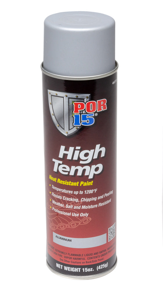 POR-15 High Temperature Aluminu m Paint Aerosol 15oz POR44318