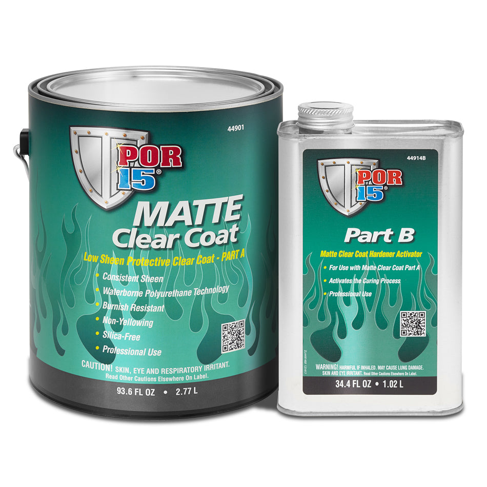 POR-15 Matte Clear Coat Gallon POR44901