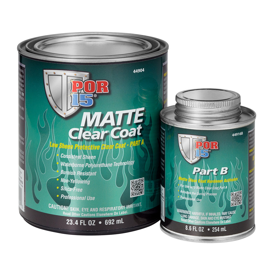 POR-15 Matte Clear Coat Quart POR44904