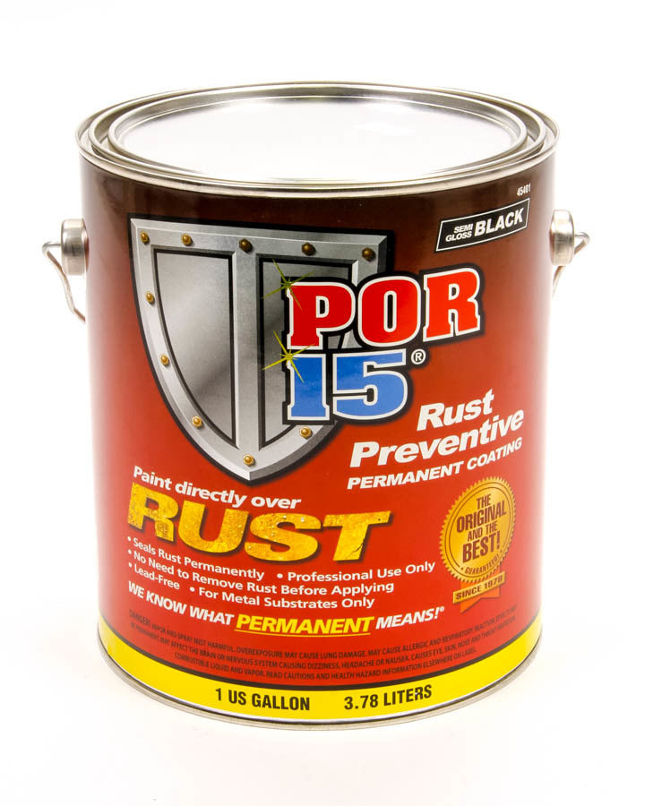 POR-15 POR-15 Semi-Gloss Black Gallon POR45401