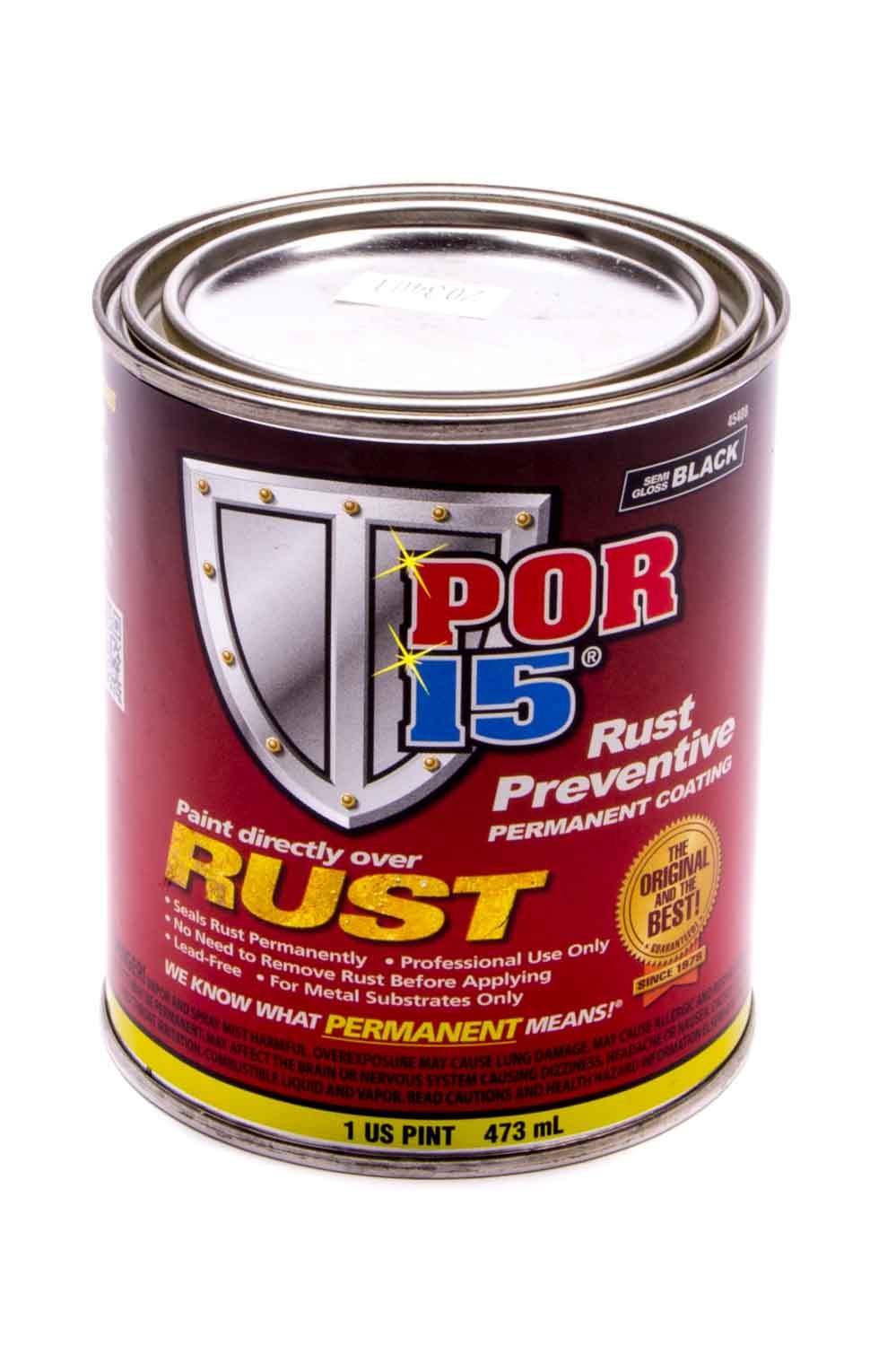 POR-15 POR-15 Paint Pint Semi Gloss Black POR45408