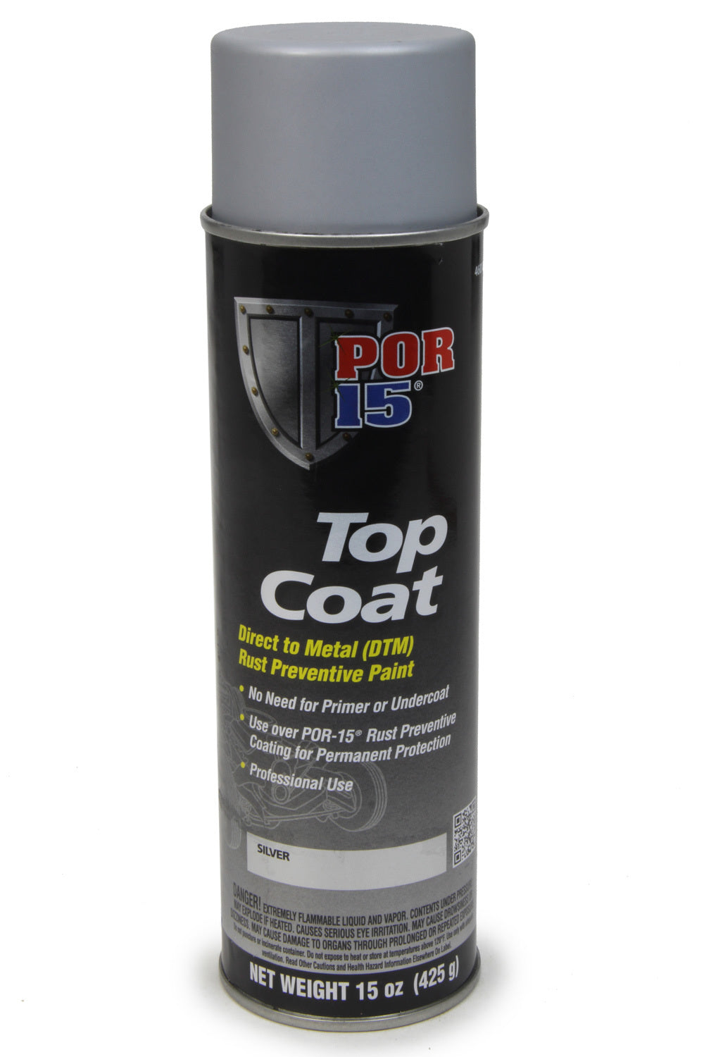 POR-15 Top Coat Silver 15oz Aerosol POR46018