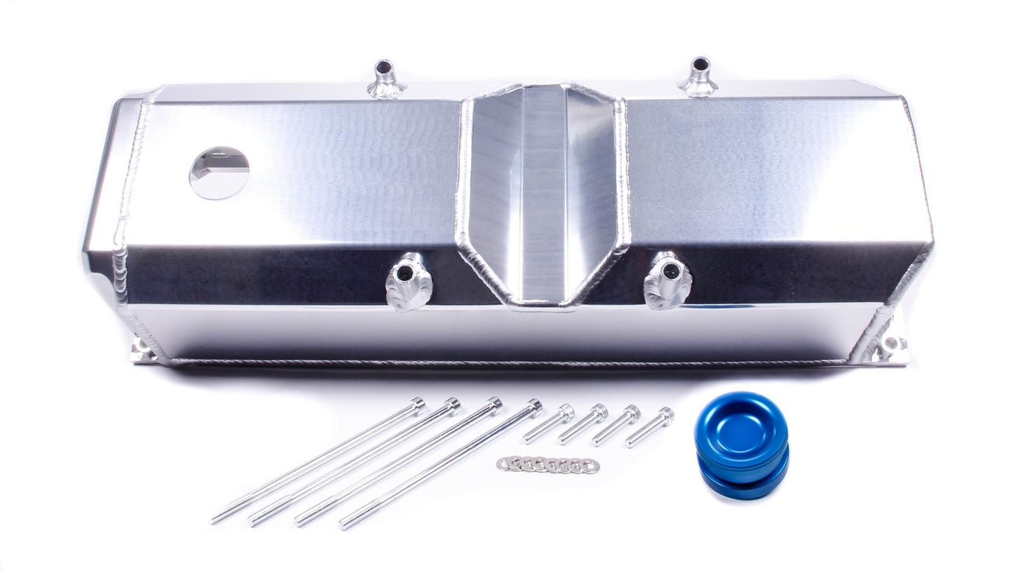 PRW Industries, Inc. Billet Alm. Valve Covers Ford 2.3L Single Valve PQX4014000