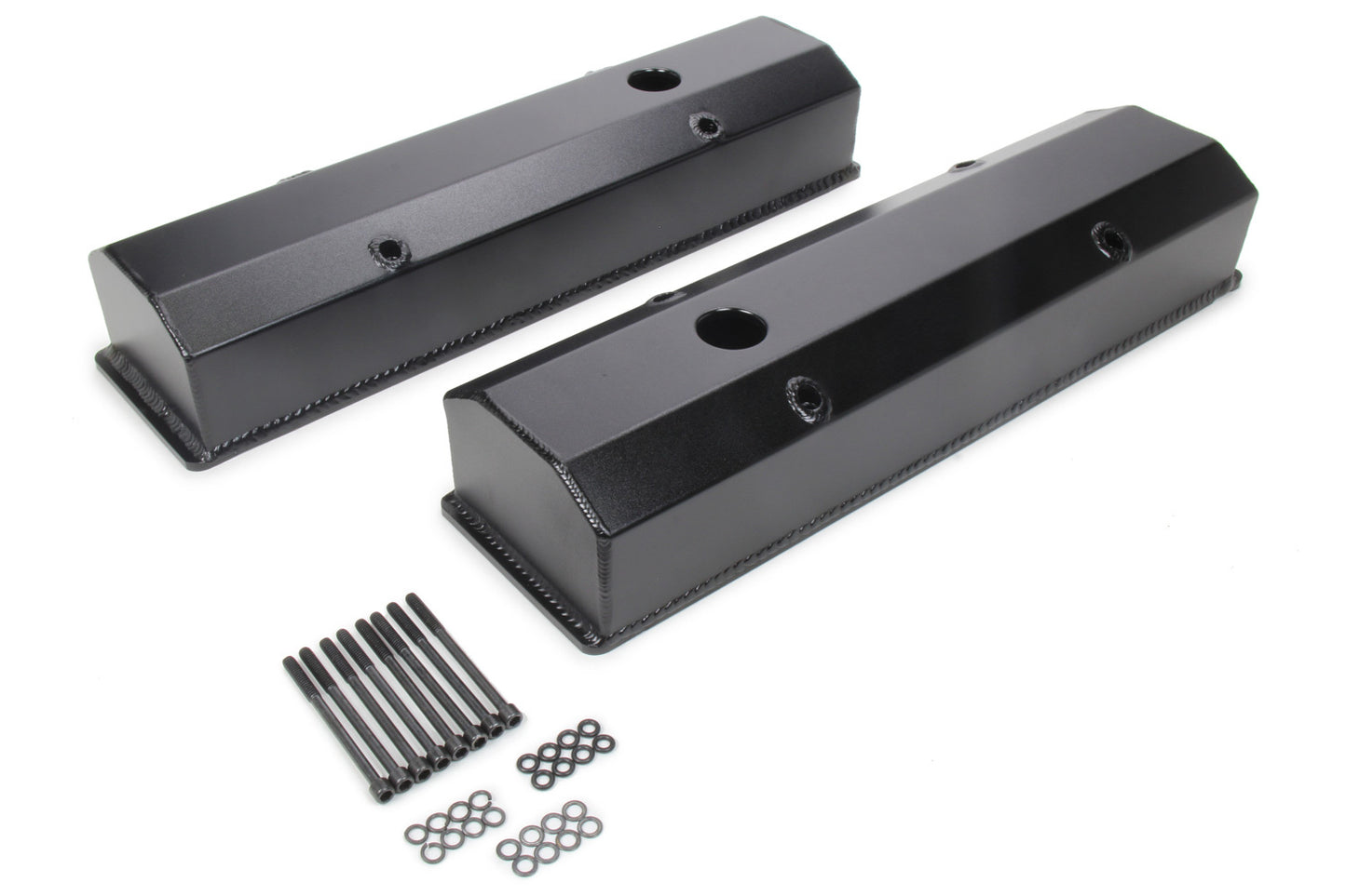 PRW Industries, Inc. Billet Rail Fab. V/C's - SBC Tall Black PQX4035007
