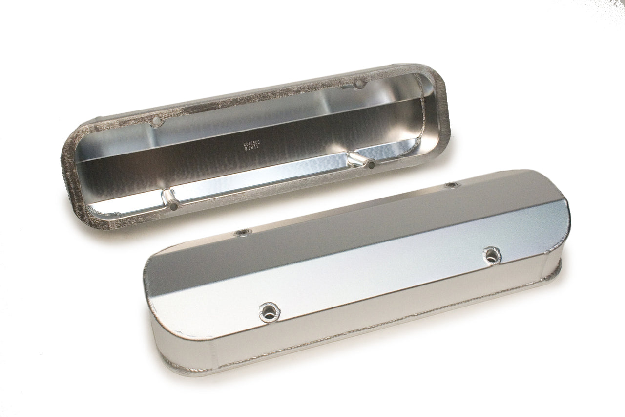 PRW Industries, Inc. Valve Cover Set Pontiac V8 - Fabricated Aluminum PQX4045500