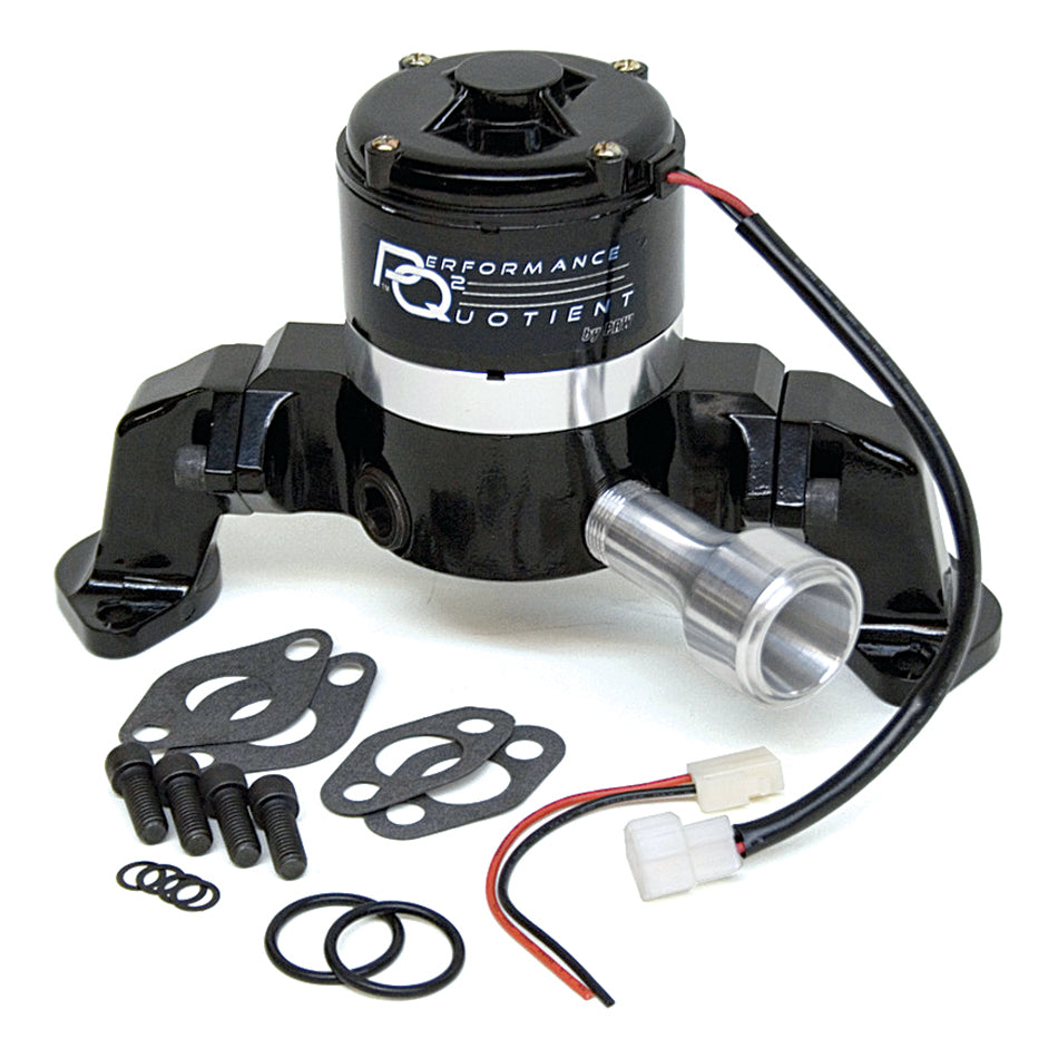 PRW Industries, Inc. Electric Water Pump BBC Race - Black Finish PQX4445407