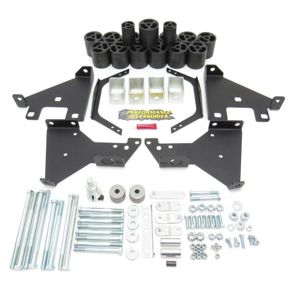 Performance Accessories 14-  Sierra 1500 3in Body Lift Kit PRFPA10303