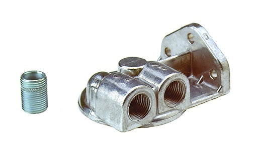 Perma-Cool Oil Filter Mount 3/4in- 16 Ports: 1/2in NPT PRM1711