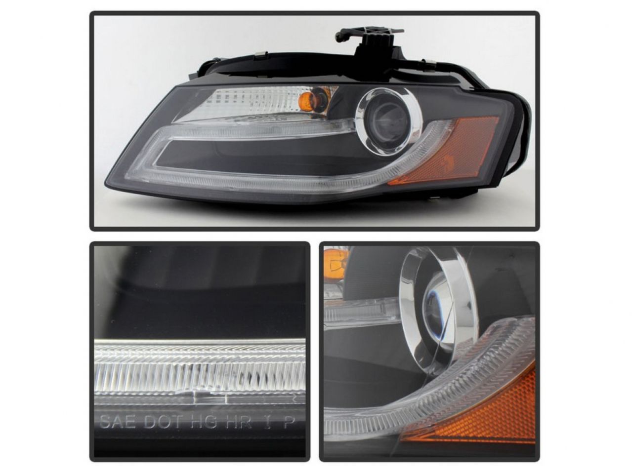 Spyder Audi A4 09-12 Projector Headlights - Xenon/HID Model Only