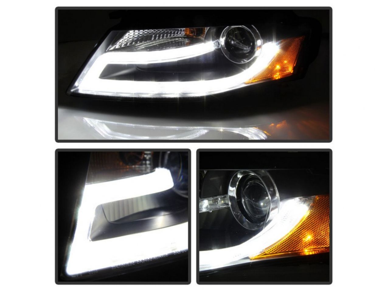 Spyder Audi A4 09-12 Projector Headlights - Xenon/HID Model Only