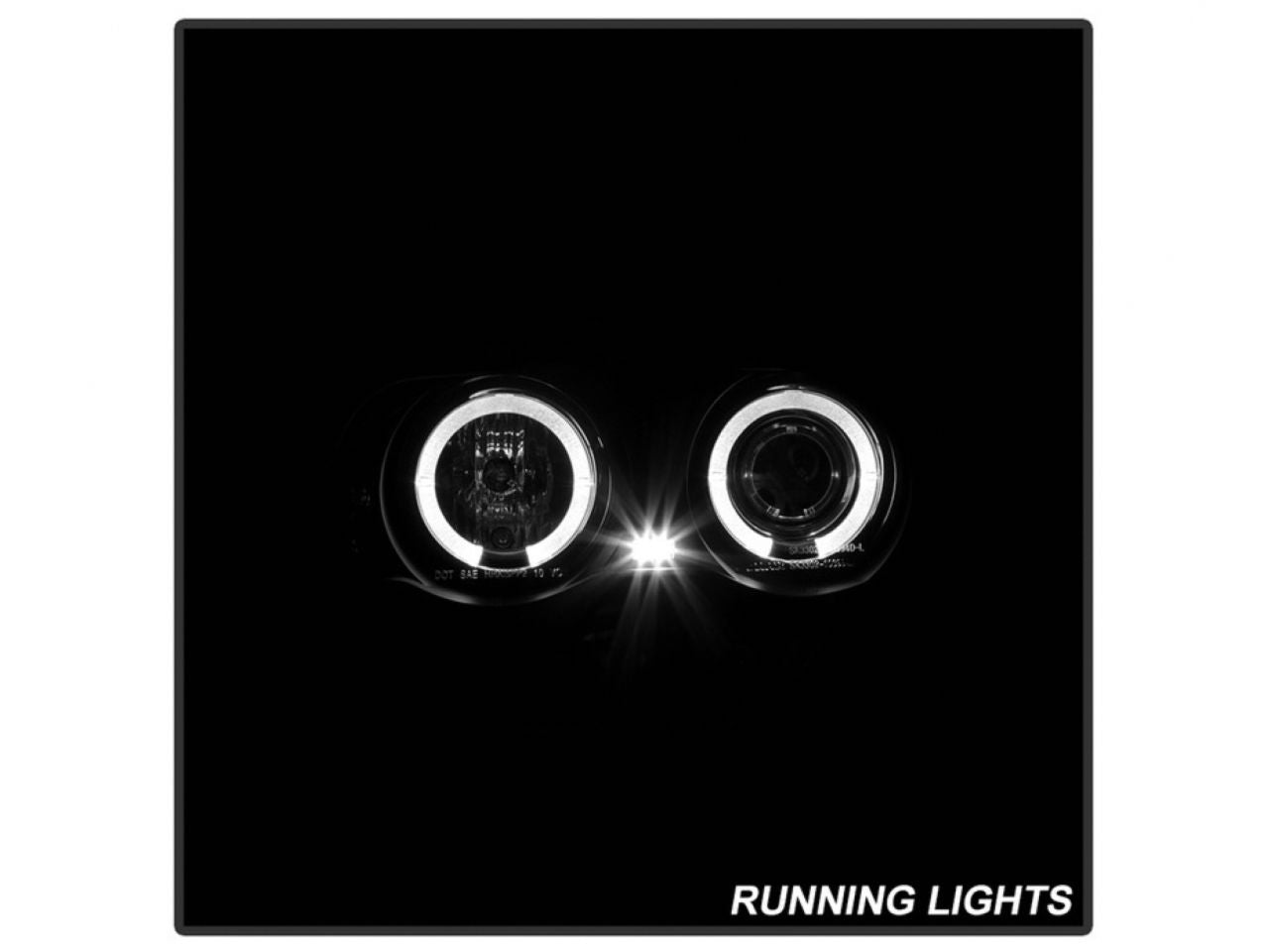 Spyder BMW E46 3-Series 02-05 4DR Projector Headlights 1PC - LED Halo