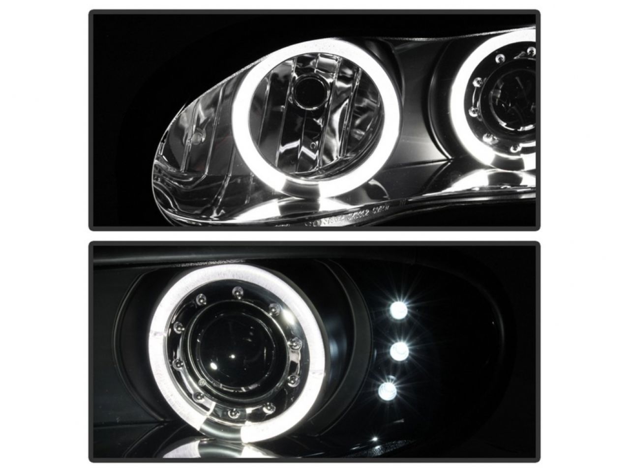 Spyder Chevy Camaro 98-02 Projector Headlights - LED Halo