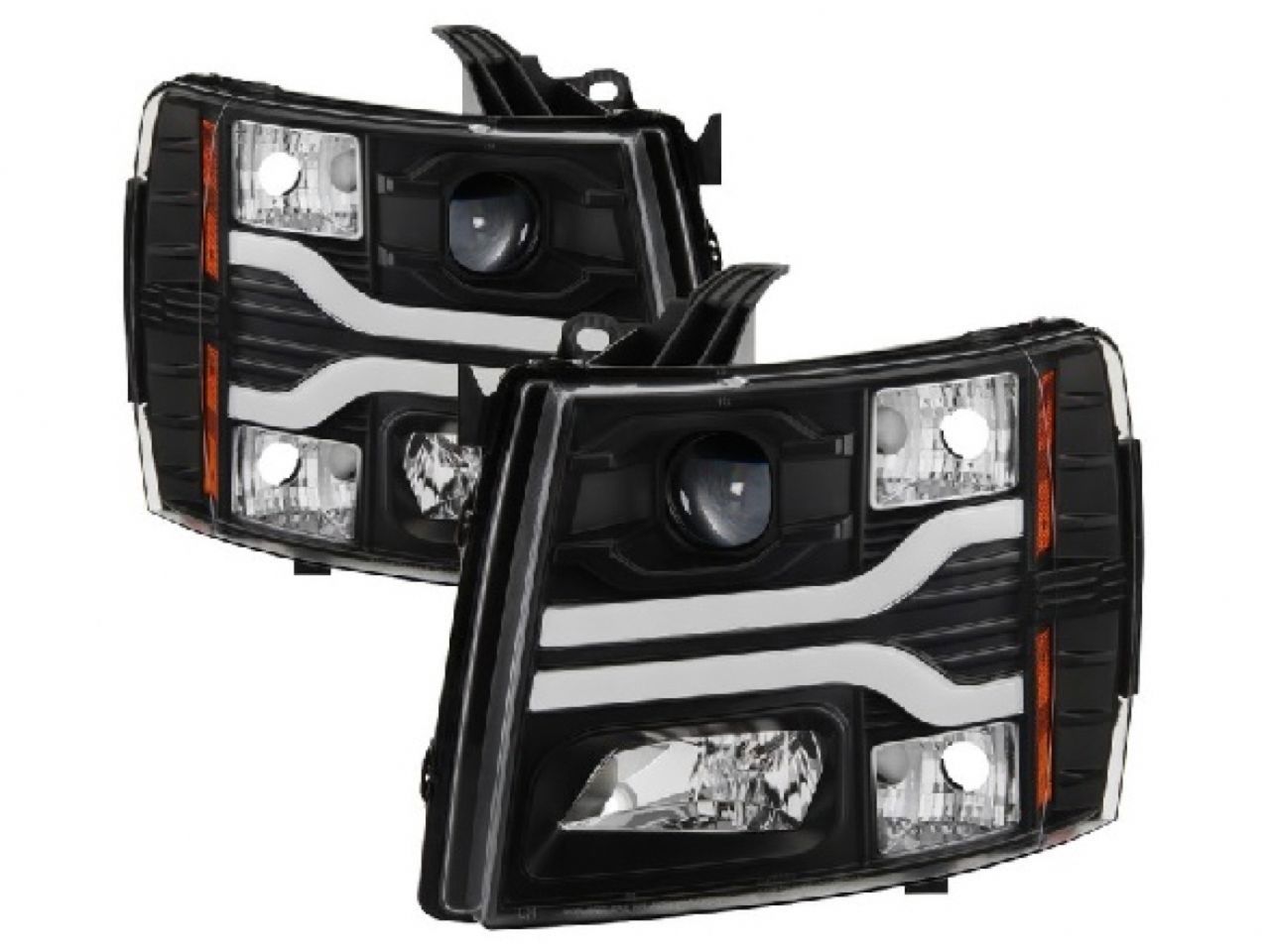 Spyder Headlights PRO-YD-CS07V3-LBDRL-BK Item Image