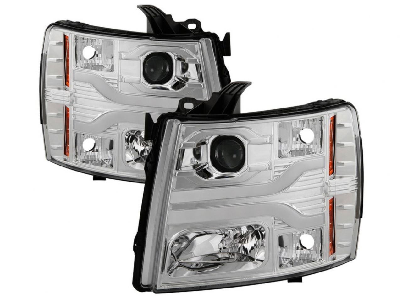 Spyder Headlights PRO-YD-CS07V3-LBDRL-C Item Image