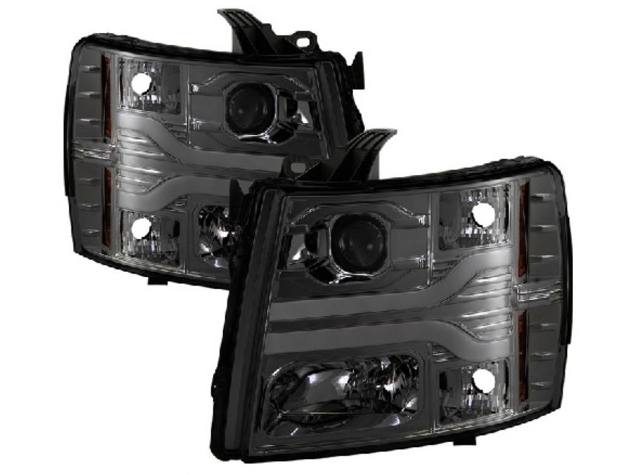 Spyder Headlights PRO-YD-CS07V3-LBDRL-SM Item Image