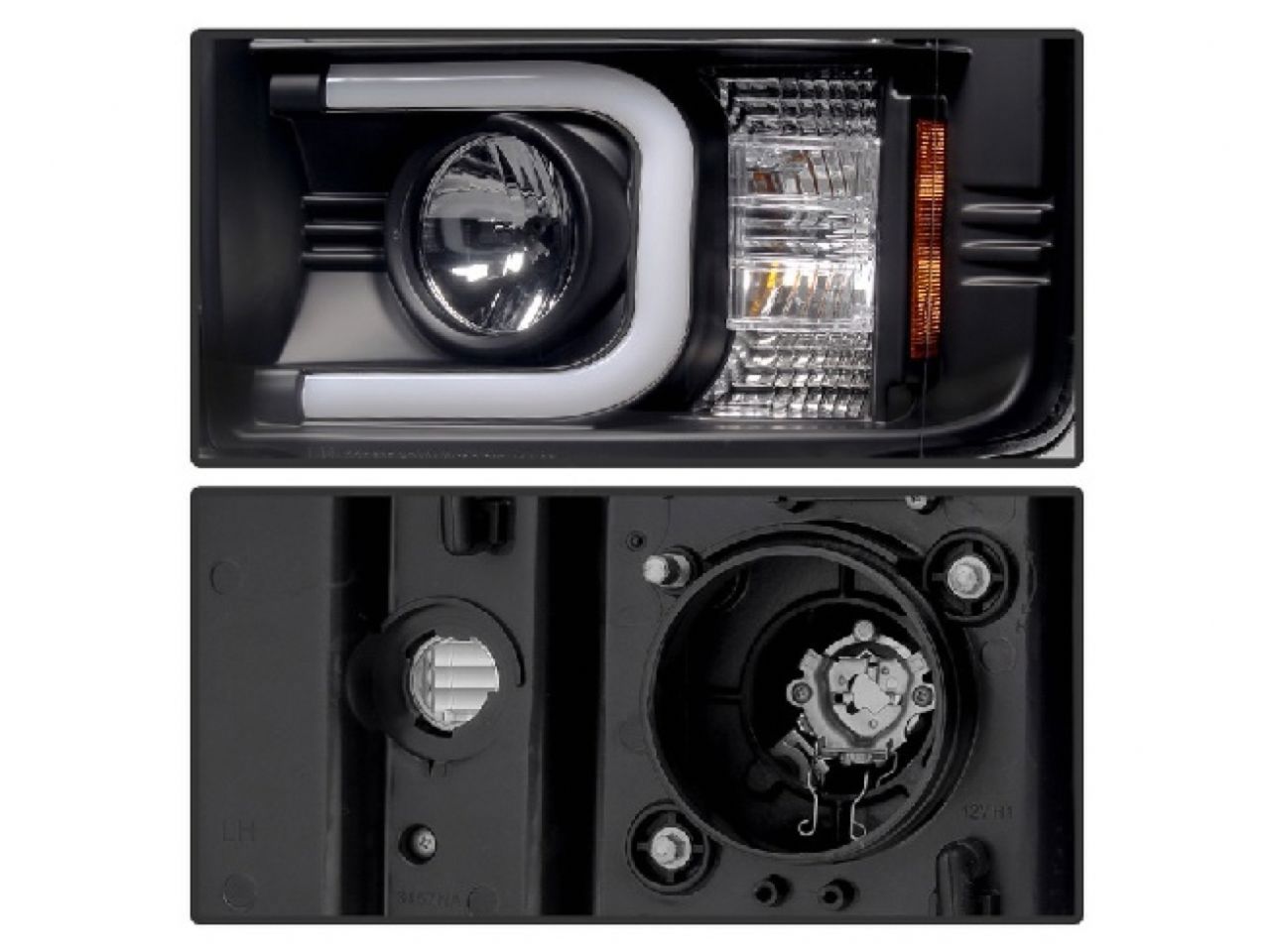 Spyder Chevy Silverado 15-16 2500/3500 HD Projector Headlights