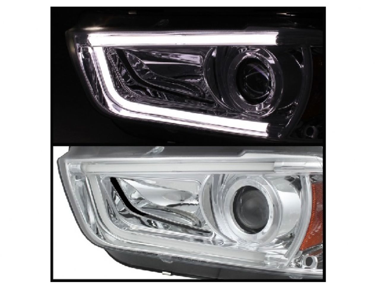 Spyder Dodge Charger 11-14 Projector Headlights - Halogen Model Only (Not Com