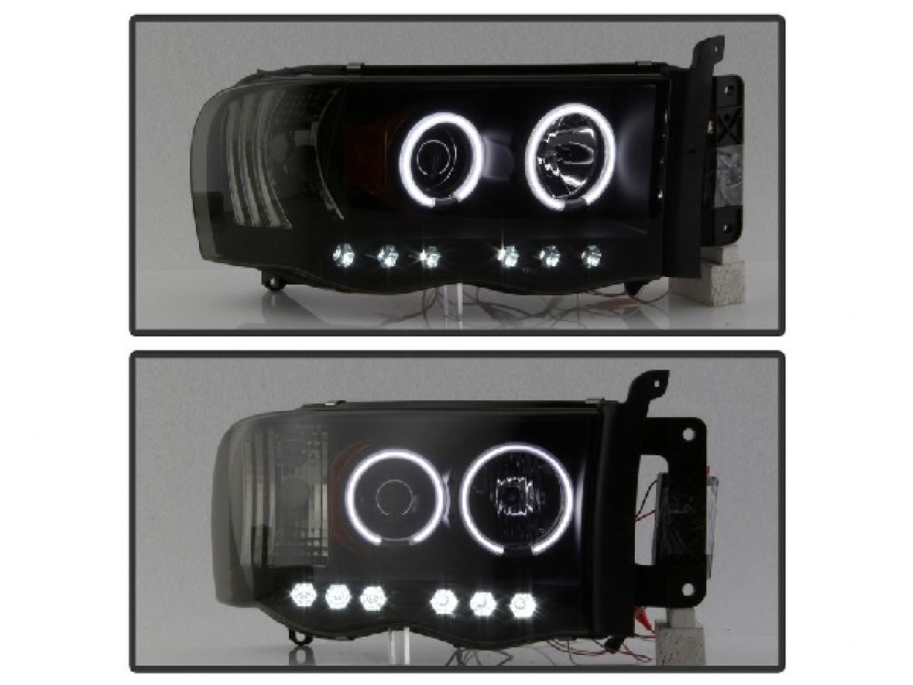 Spyder Dodge Ram 1500 02-05 / Ram 2500/3500 03-05 Projector Headlights - CCFL