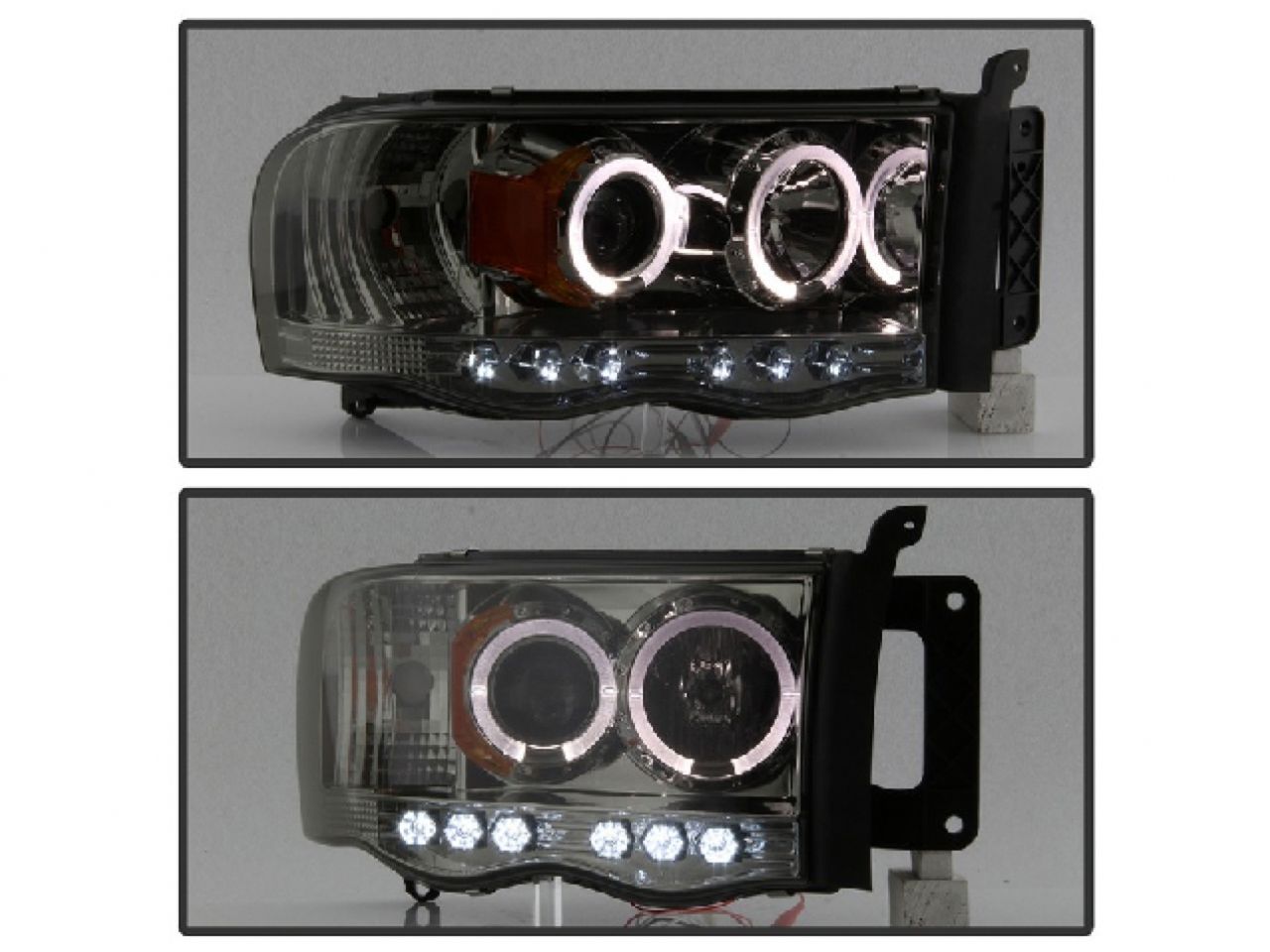 Spyder Dodge Ram 1500 02-05 / Ram 2500/3500 03-05 Projector Headlights